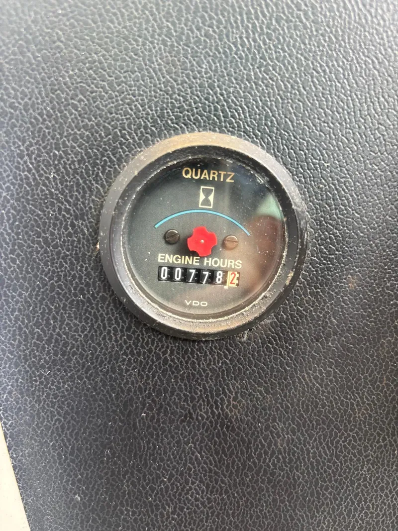 Slide: The Image of 1987 Chris-Craft 336 Amerosport engine hour meter showing 778.2 hours. - 19