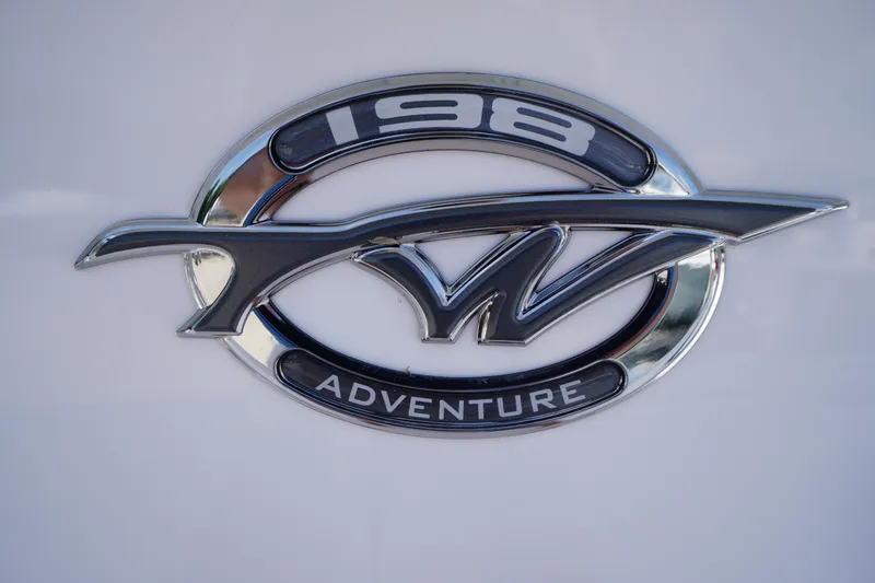 Slide: The Image of 2026 Tidewater 198 CC Adventure logo on white background. - 4