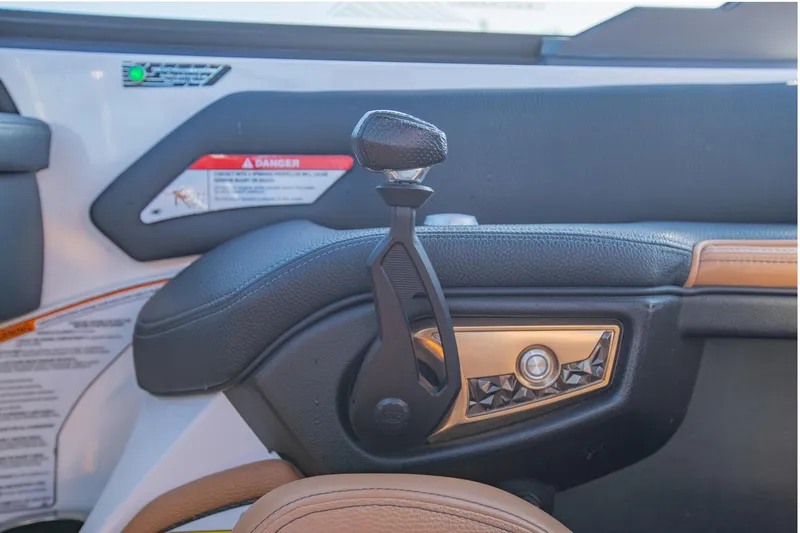 Slide: The Image of Interior control panel of 2020 Nautique Super Air Nautique G25 boat. - 22