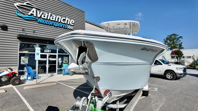 Slide: The Image of 2023 Sea Fox 268 Commander boat at Avalanche Motorsports dealership. - 6