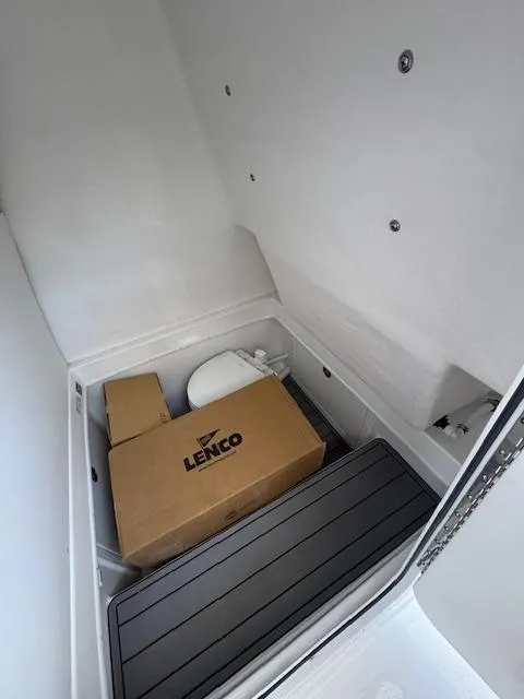 Slide: The Image of Interior of 2025 Cape Horn 34 T boat with Lenco box and toilet. - 19