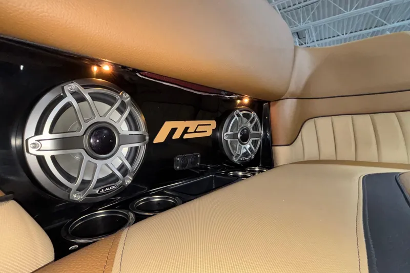 Slide: The Image of Luxury interior of 2025 MB B52 25 Alpha with premium JL Audio speakers. - 15