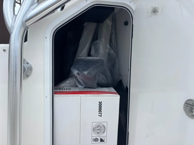 Slide: The Image of 2026 Bay Rider 219 Bay boat interior with sleek design and modern features. - 8