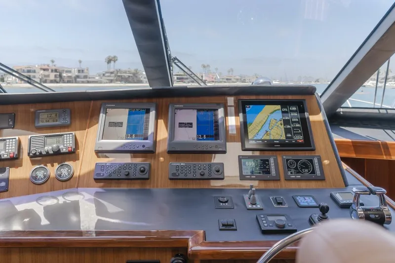 Slide: The Image of 2008 Viking 52 Sport Coupe - Endurance - Helm - 7