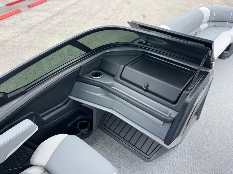 Slide: The Image of 2026 Avalon 2785 Excalibur LTD interior with windshield and seating, featuring modern design elements. - 10