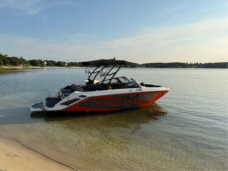 Slide: The Image of Scarab 210 LX Wake 2026 - 16