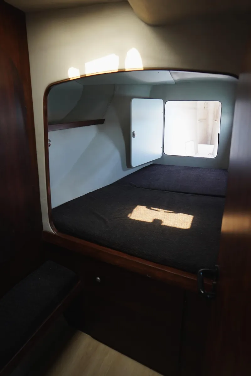 Slide: The Image of Cozy cabin interior of 1995 Fountaine Pajot Venezia 42 catamaran. - 23