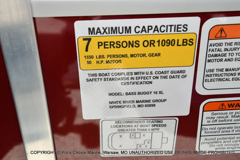 Slide: The Image of Sun Tracker Bass Buggy 16 XL Select 2026 - 35