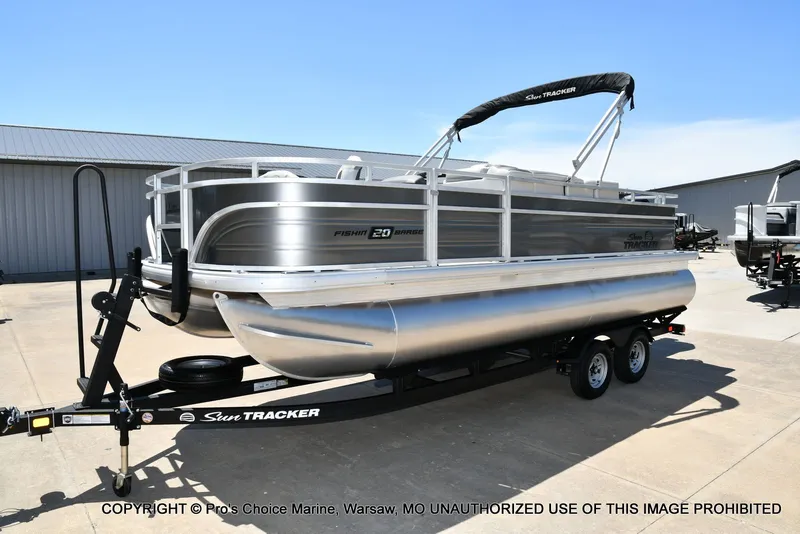 Slide: The Image of Sun Tracker Fishin' Barge 20 DLX 2026 - 20