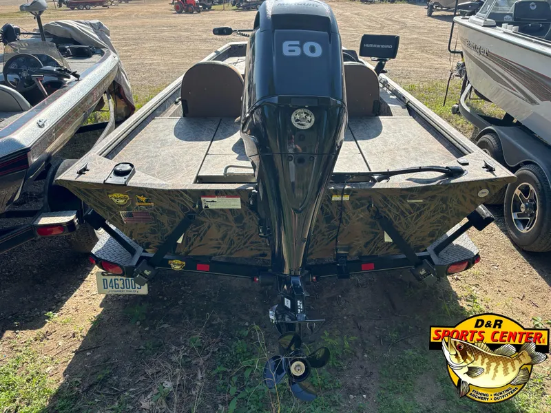 Slide: The Image of 2016 Ranger 1760 MPV boat with 60 HP motor at D&R Sports Center. - 10