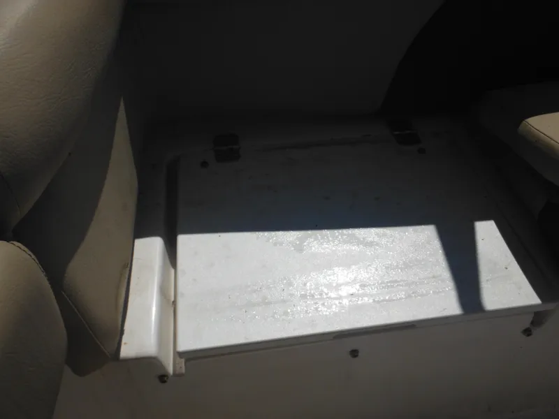 Slide: The Image of Interior seating area of 2022 Tidewater 220 LXF boat. - 31