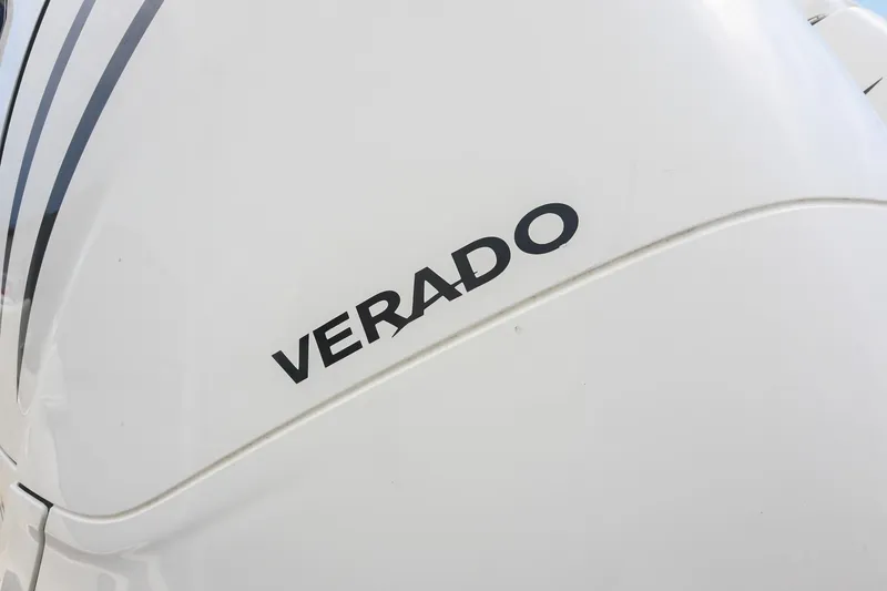 Slide: The Image of Verado engine detail on 2016 Chris-Craft Catalina 29 boat. - 44
