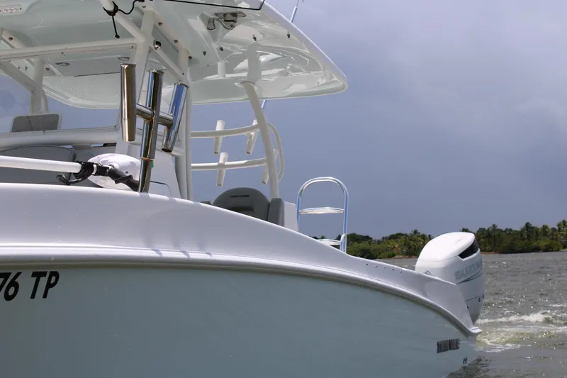 Slide: The Image of 2023 Twin Vee - Exterior profile on the water - 14