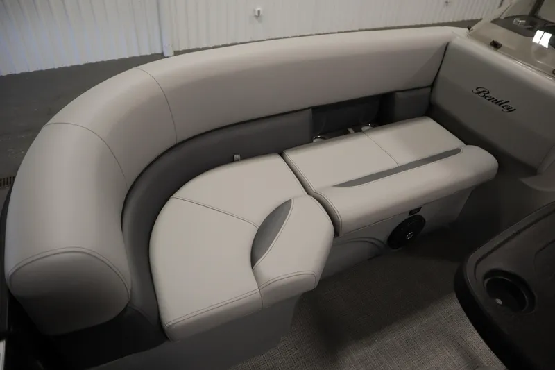 Slide: The Image of 2025 Bentley Pontoons 220 Fish-N-Cruise in a spacious indoor setting. - 15