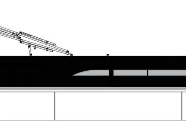 Slide: The Image of 2025 Bentley Pontoons 220 Fish-N-Cruise side profile illustration, showcasing sleek design. - 44