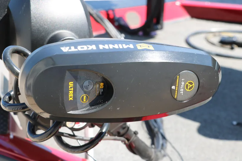 Slide: The Image of Minn Kota Ultrex motor on 2016 Ranger RT 188 boat, featuring i-Pilot technology. - 12