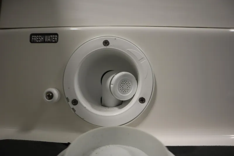 Slide: The Image of Fresh water inlet on 2025 Bayliner D22I boat. - 47