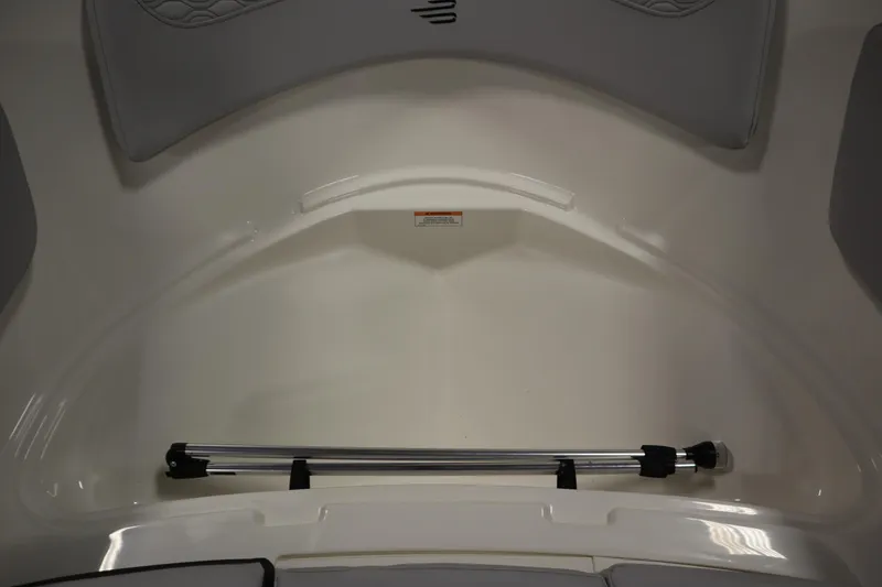 Slide: The Image of 2025 Bayliner M15 MX Comfort Package interior detail with sleek design and modern features. - 12