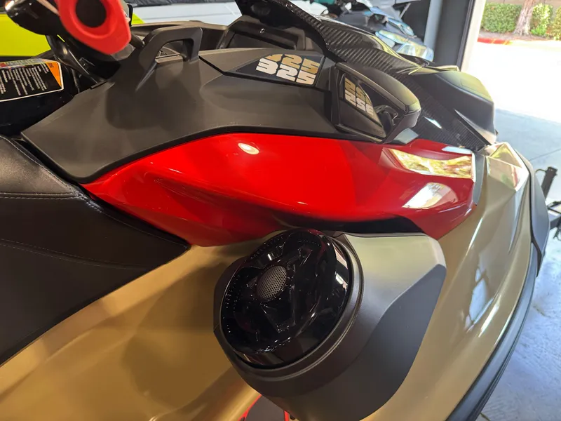 Slide: The Image of 2025 Sea-Doo RXP-X 325 jet ski, featuring sleek design and vibrant red accents. - 11