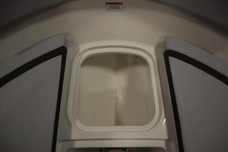 Slide: The Image of 2025 Bayliner M17 ELEMENT MX COMFORT boat interior storage compartment. - 13