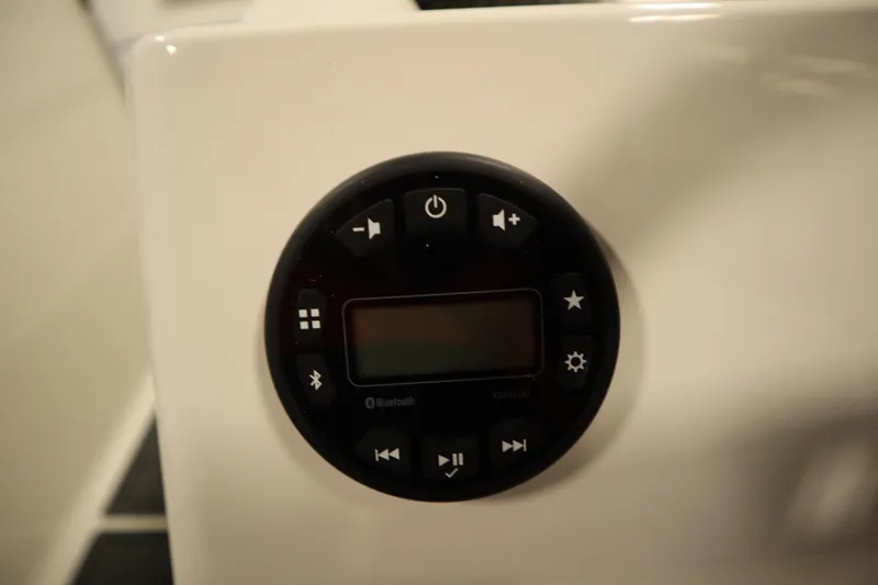 Slide: The Image of Control panel of 2025 Bayliner M17 ELEMENT MX COMFORT with Bluetooth functionality. - 23