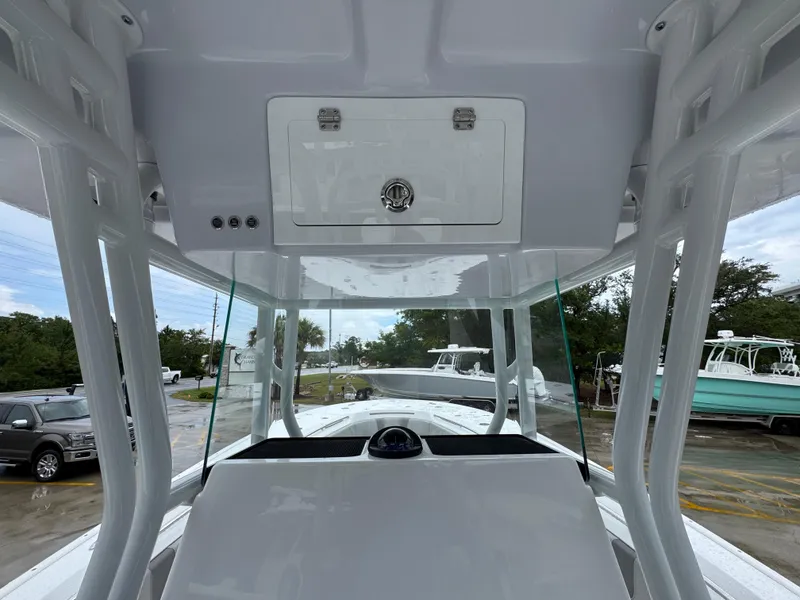 Slide: The Image of 2025 Cape Horn 32 XS boat interior with sleek design and modern features. - 30