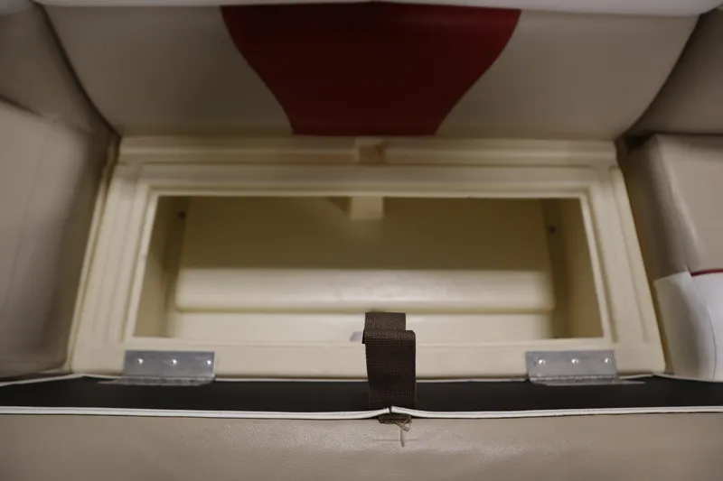 Slide: The Image of Open storage compartment in 2008 Bentley Pontoons 240 CRUISE boat. - 15