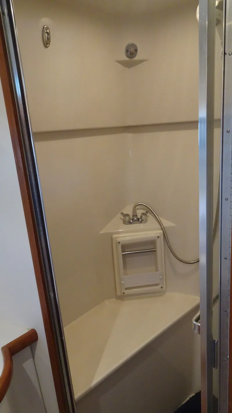 Slide: The Image of Carver 440 Aft Cabin Motor Yacht 1994 - 54