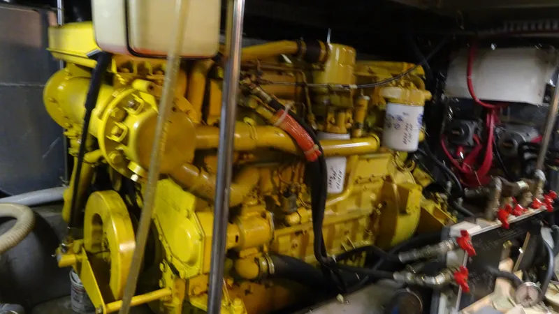 Slide: The Image of Carver 440 Aft Cabin Motor Yacht 1994 - 58