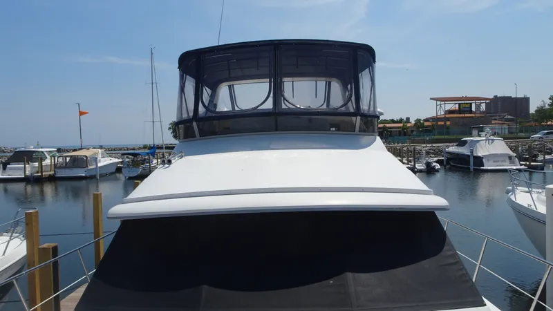 Slide: The Image of Carver 440 Aft Cabin Motor Yacht 1994 - 66