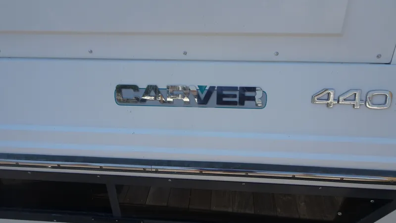 Slide: The Image of Carver 440 Aft Cabin Motor Yacht 1994 - 7