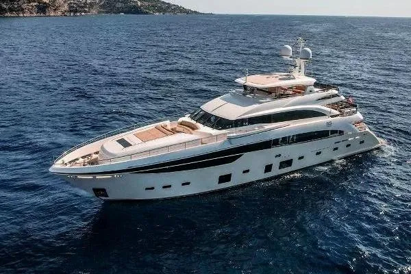 Slide: The Image of Luxurious 2026 33rd Strike Group FOX-3637 yacht cruising on open sea. - 36