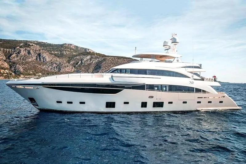Slide: The Image of Luxurious 2026 33rd Strike Group FOX-3637 yacht cruising near scenic coastline. - 69
