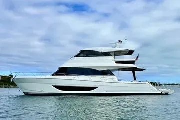 Slide: The Image of Luxurious 2026 33rd Strike Group FOX-3637 yacht on calm waters under cloudy sky. - 82