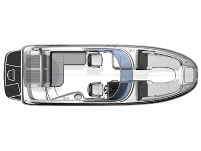 Slide: The Image of Close-up of a 2013 Sea Ray 270 SLX boat propeller and trailer wheels. - 7