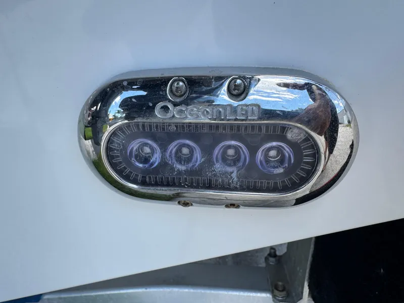 Slide: The Image of OceanLED light on 2019 Sea Hunt Ultra 275 SE boat. - 11
