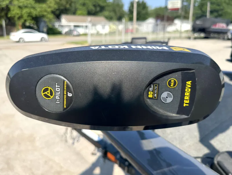 Slide: The Image of Minn Kota Terrova trolling motor with i-Pilot GPS system on 2016 Tracker Pro Team 175 TF. - 17