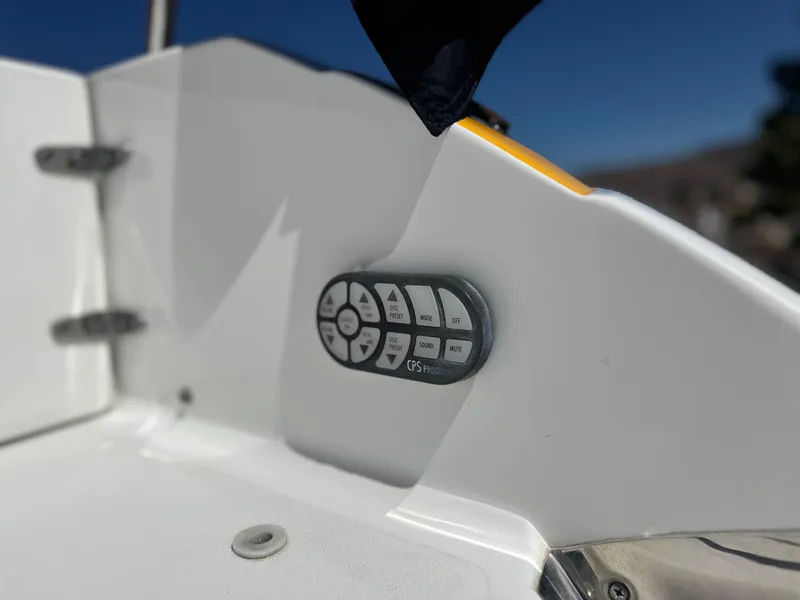 Slide: The Image of Control panel on a 2006 Cobalt 246 boat, featuring various buttons. - 9