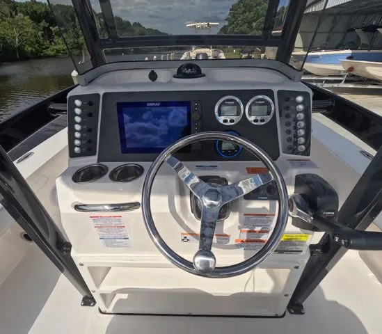 Slide: The Image of Robalo Cayman 226 In Stock Trailer Included 2026 - 29