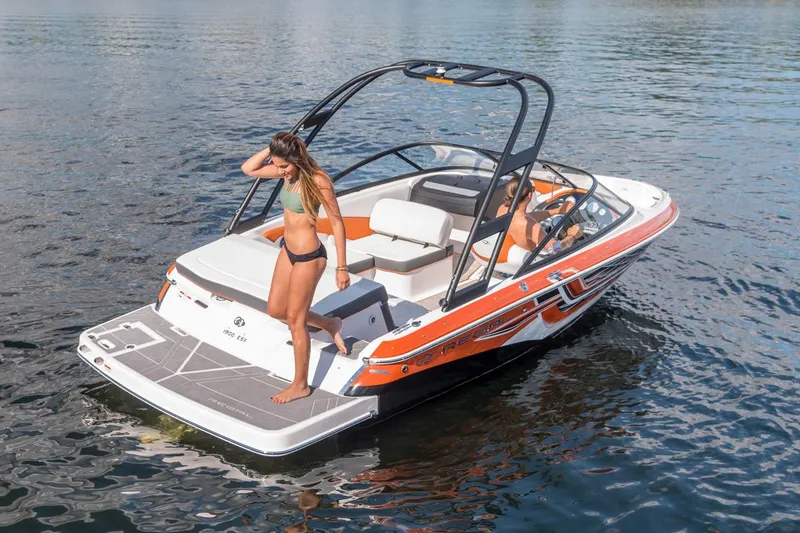 Slide: The Image of Manufacturer Provided Image: 2017 Regal 1900 ESX Bowrider on water with passengers. - 32