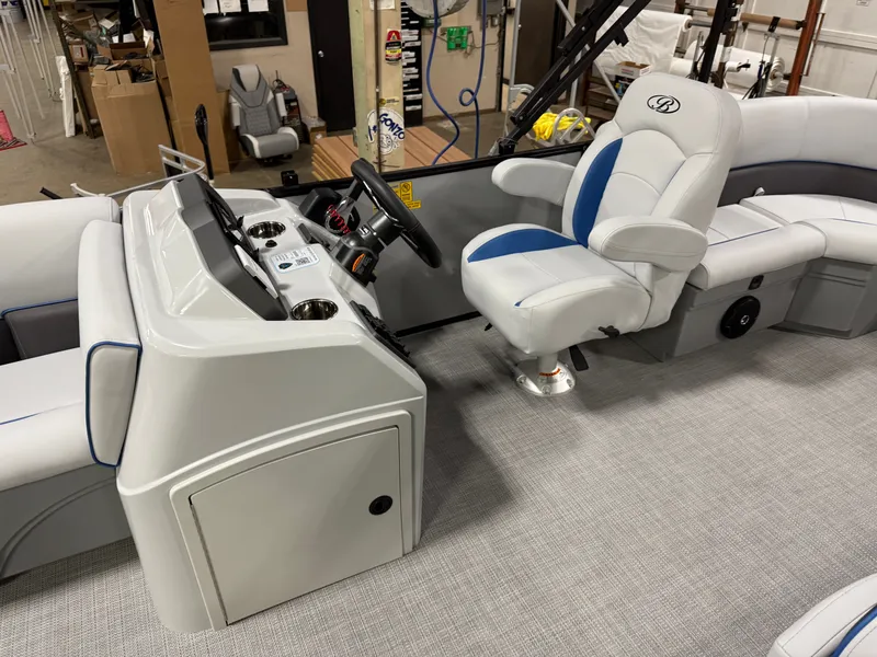 Slide: The Image of Bentley Pontoons Bolt 150HP 203 Tritoon $41995 2025 - 10