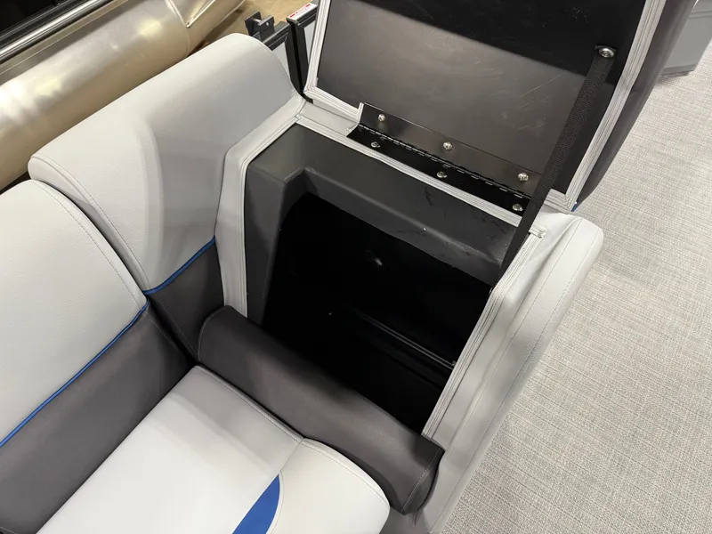 Slide: The Image of Bentley Pontoons Bolt 150HP 203 Tritoon $41995 2025 - 24