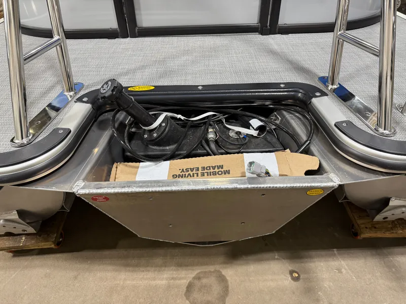 Slide: The Image of Bentley Pontoons Bolt 150HP 203 Tritoon $41995 2025 - 38