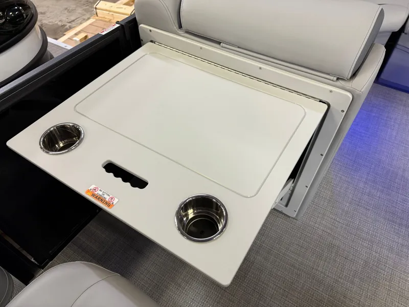 Slide: The Image of Bentley Pontoons Legacy 200 Navigator Quad Lounge & Honda 4-Stroke EFI 2025 - 25