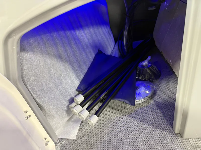 Slide: The Image of Bentley Pontoons Legacy 220 Navigator Quad Lounge & Honda 4-Stroke EFI 2025 - 29