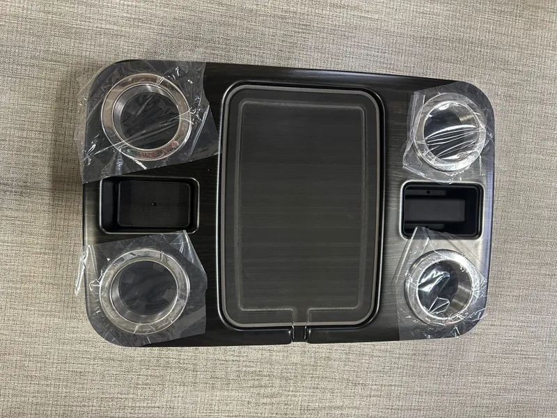 Slide: The Image of Tahoe Cascade 2385 Cruise Rear Bench (CRB) Tritoon & Honda 4-Stroke EFI 2025 - 56