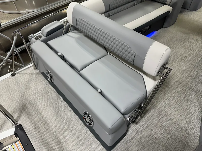 Slide: The Image of Tahoe Cascade 2385 Cruise Rear Bench Tritoon & Honda 225HP 4-Stroke EFI 2025 - 20