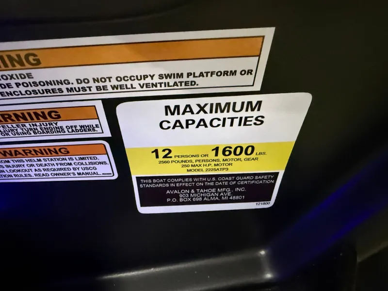 Slide: The Image of Tahoe Cascade 2385 Quad Lounge Shift Flip Tritoon & Honda 4-Stroke EFI 2025 - 19