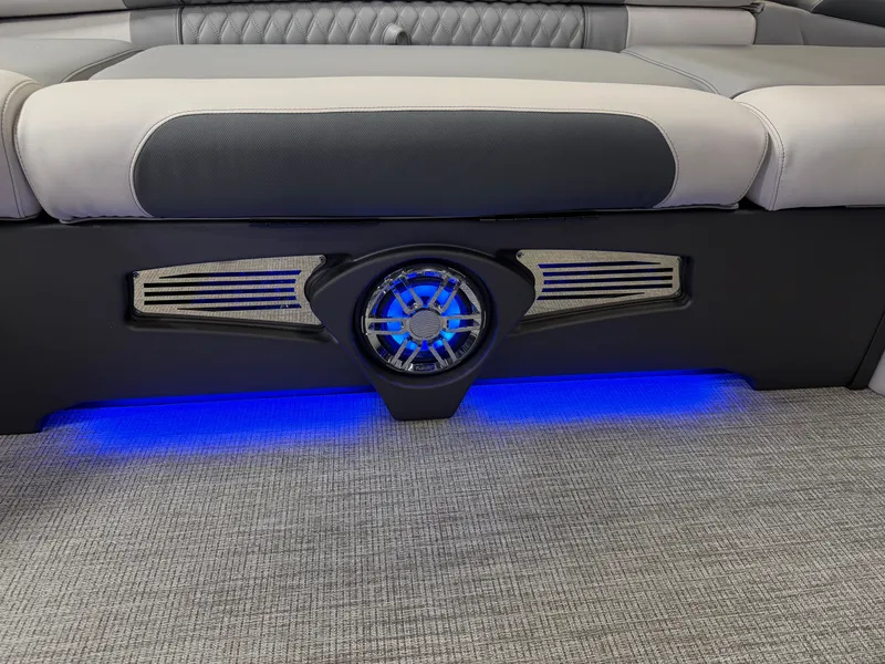 Slide: The Image of Tahoe Cascade 2385 Quad Lounge Shift Flip Tritoon & Honda 4-Stroke EFI 2025 - 29