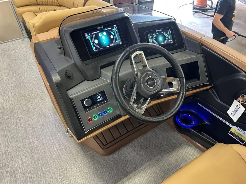 Slide: The Image of Tahoe Cascade 2385 Quad Lounge Shift SS Tritoon & Honda 4-Stroke EFI 2025 - 13